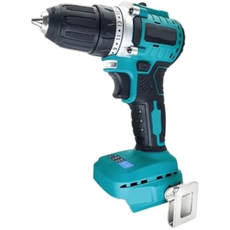 Electric Tool 10mm Brushless Electric Drill Cordless Handheld Drill Screwdriver 2 Speed 23 Torque Setting 18V Practical