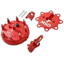 MSD 8482 Distributor Cap and Rotor Kit Red